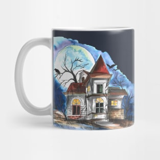 Halloween spooky House Mug